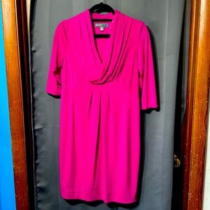 Donna Rocco New York double lined pleated dress. NEW